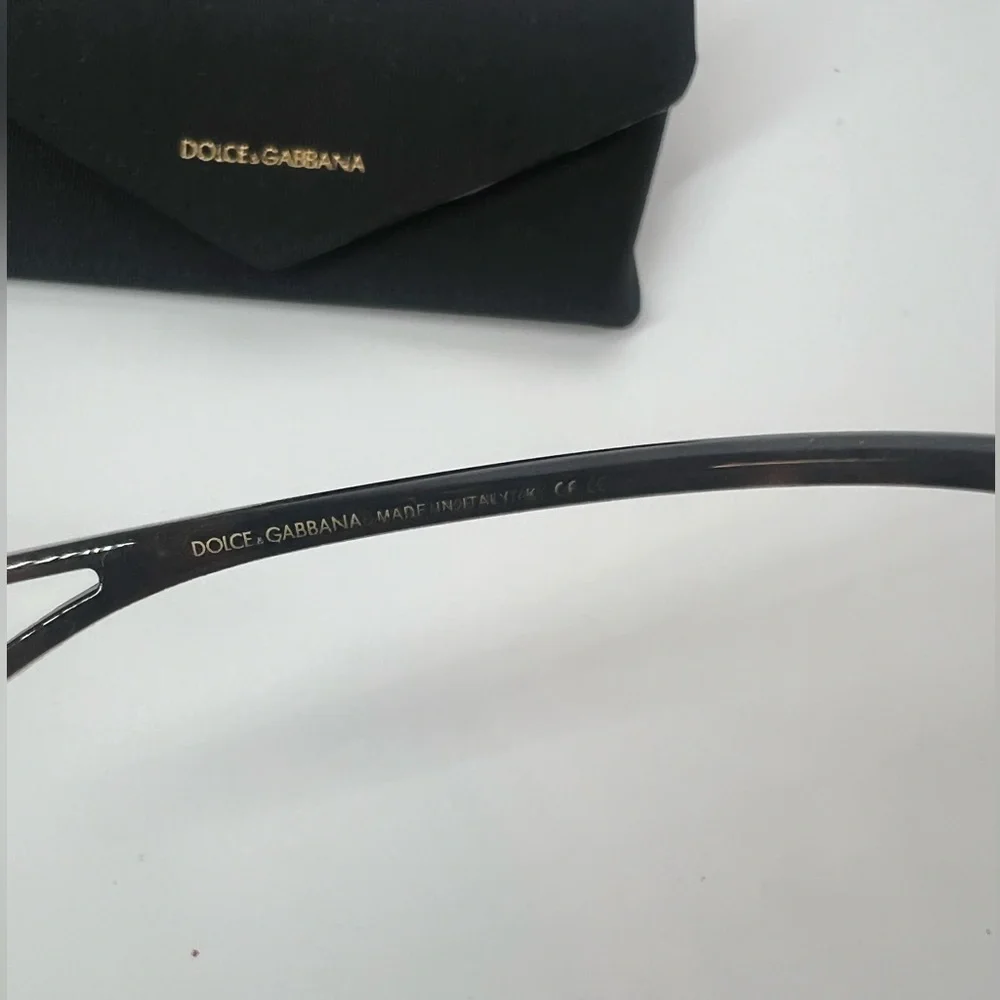 NWOT Dolce & Gabbana DG5070 eyewear eyeglasses dark tortoiseshell frames